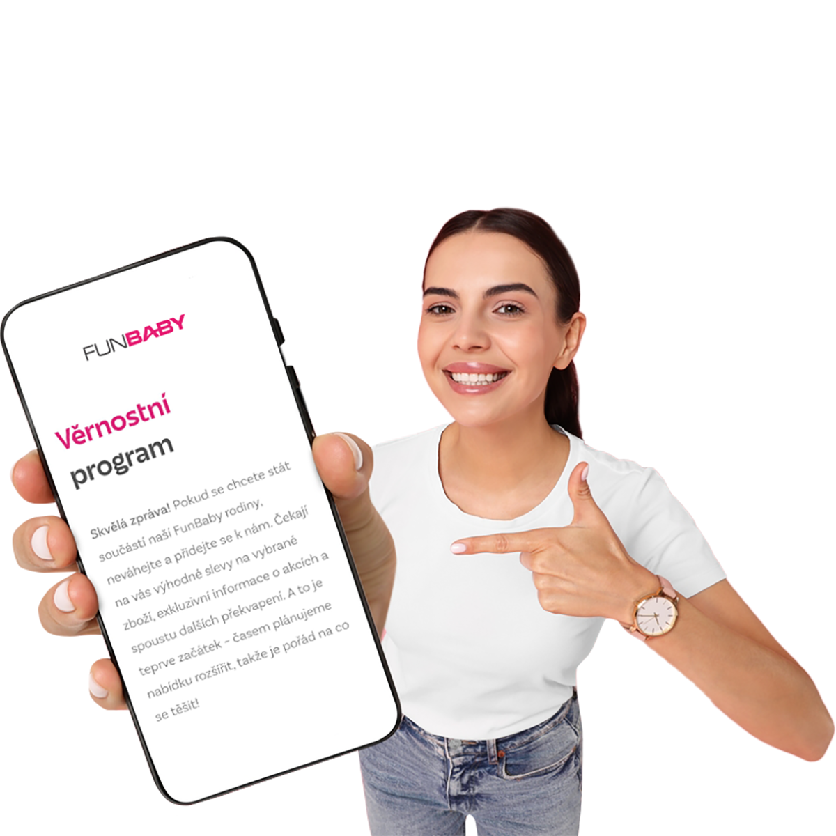 Illustration representing the FunBaby loyalty program