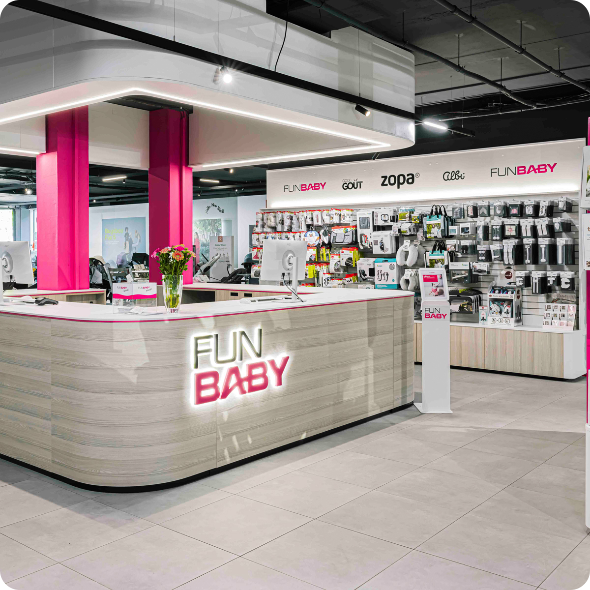 Interior of our store