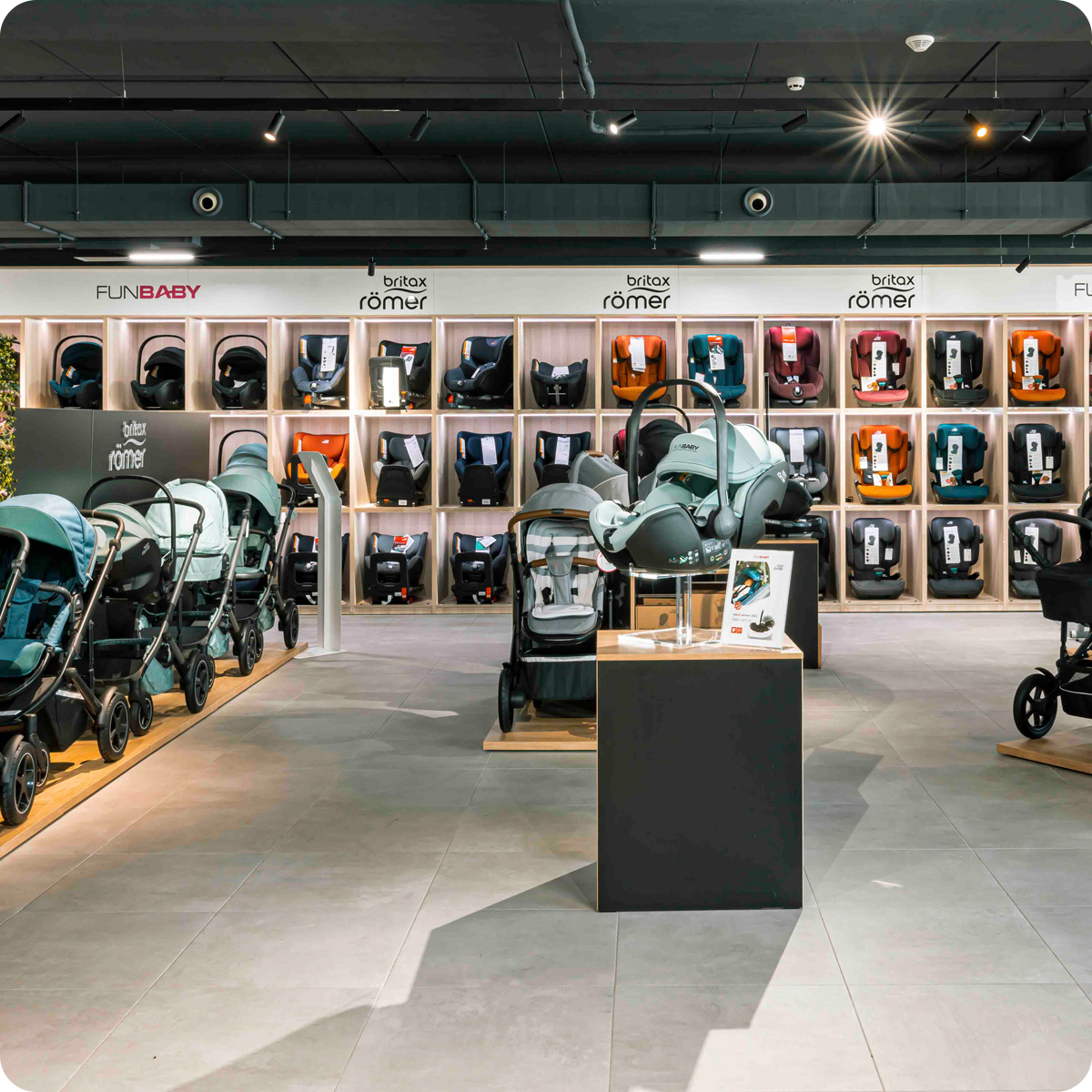 Product display in our store